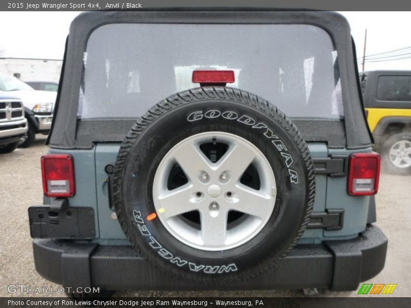 Anvil / Black 2015 Jeep Wrangler Sport 4x4