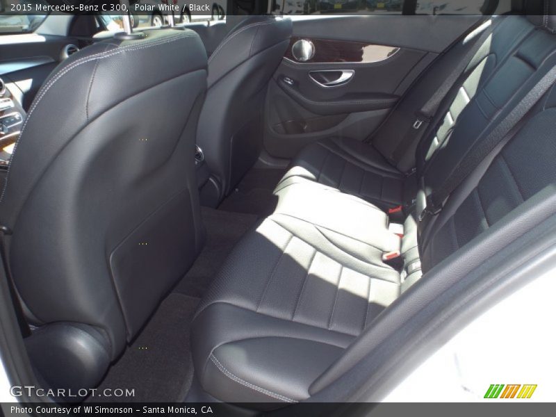Polar White / Black 2015 Mercedes-Benz C 300