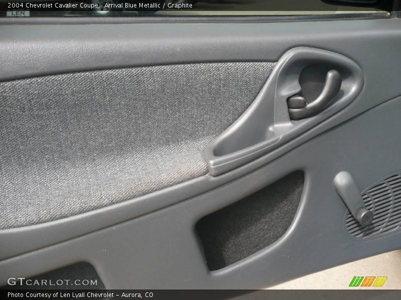 Arrival Blue Metallic / Graphite 2004 Chevrolet Cavalier Coupe