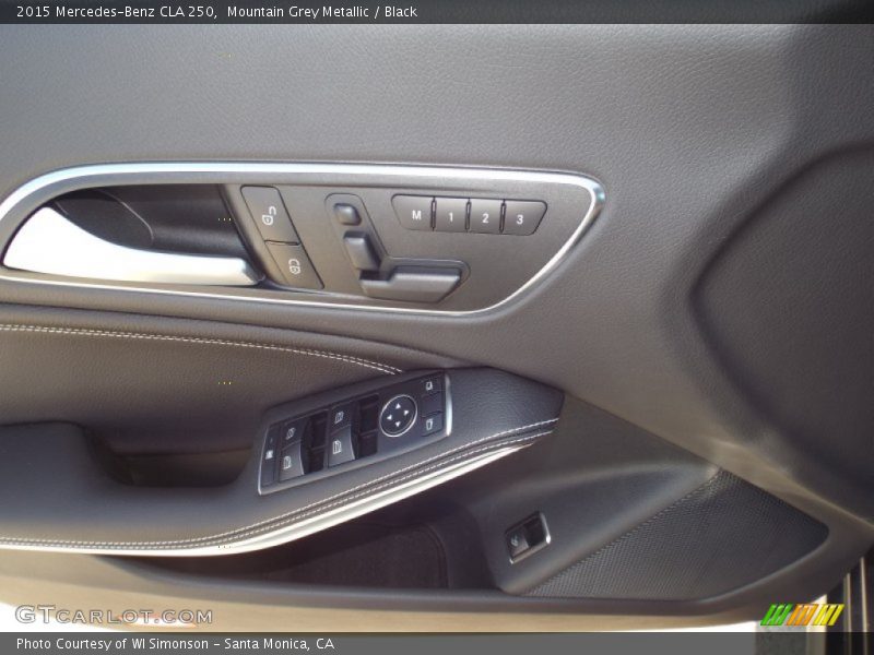 Mountain Grey Metallic / Black 2015 Mercedes-Benz CLA 250