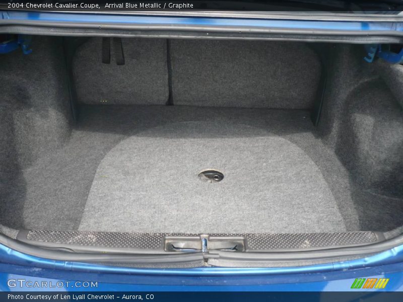 Arrival Blue Metallic / Graphite 2004 Chevrolet Cavalier Coupe
