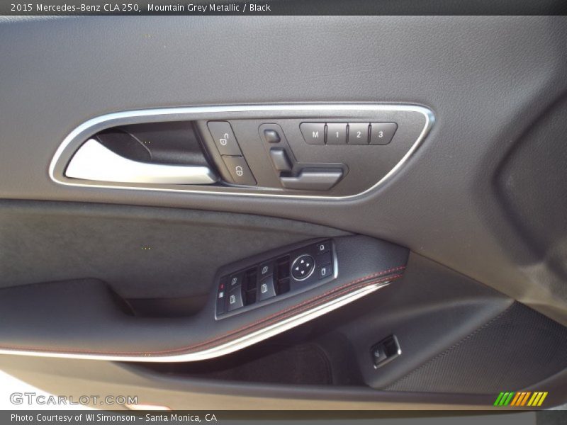 Mountain Grey Metallic / Black 2015 Mercedes-Benz CLA 250