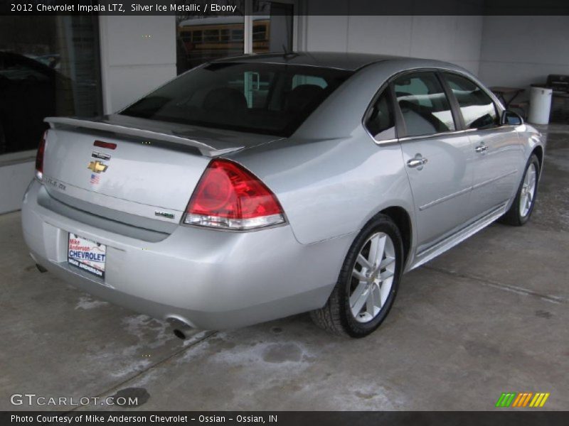 Silver Ice Metallic / Ebony 2012 Chevrolet Impala LTZ