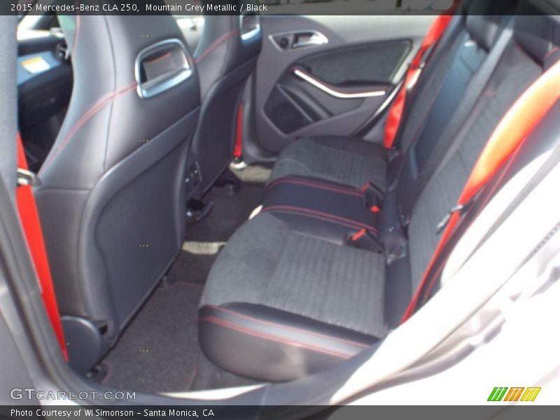 Mountain Grey Metallic / Black 2015 Mercedes-Benz CLA 250