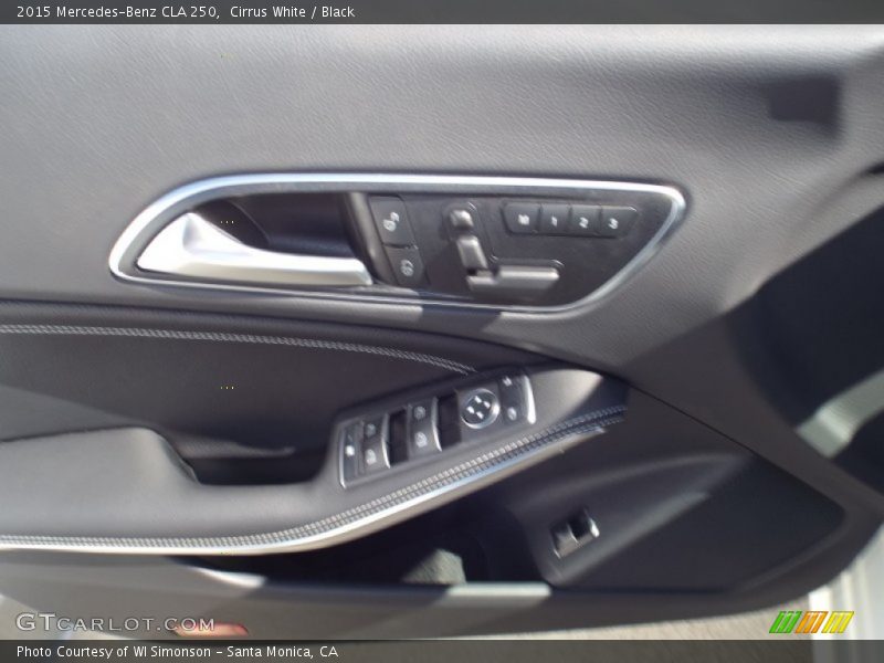 Cirrus White / Black 2015 Mercedes-Benz CLA 250
