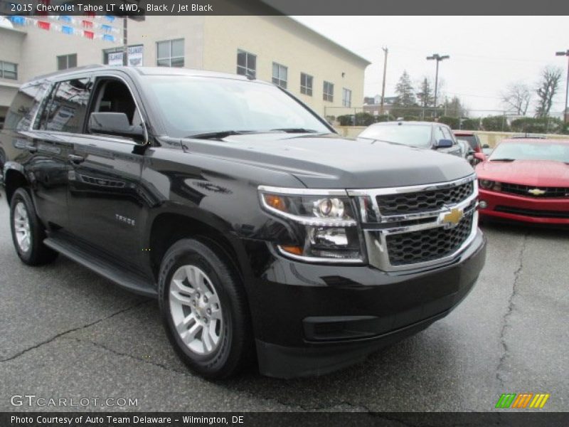 Black / Jet Black 2015 Chevrolet Tahoe LT 4WD