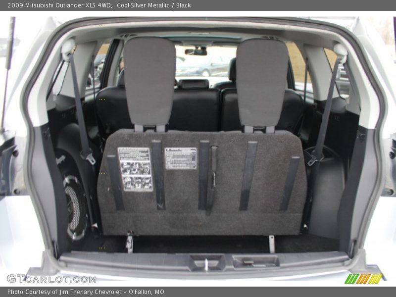 Cool Silver Metallic / Black 2009 Mitsubishi Outlander XLS 4WD