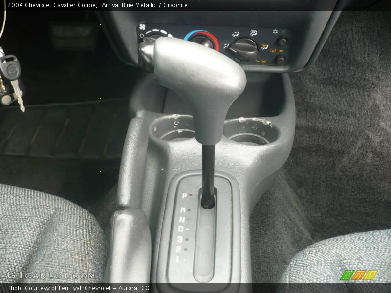 Arrival Blue Metallic / Graphite 2004 Chevrolet Cavalier Coupe