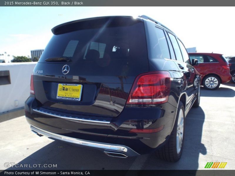 Black / Black 2015 Mercedes-Benz GLK 350