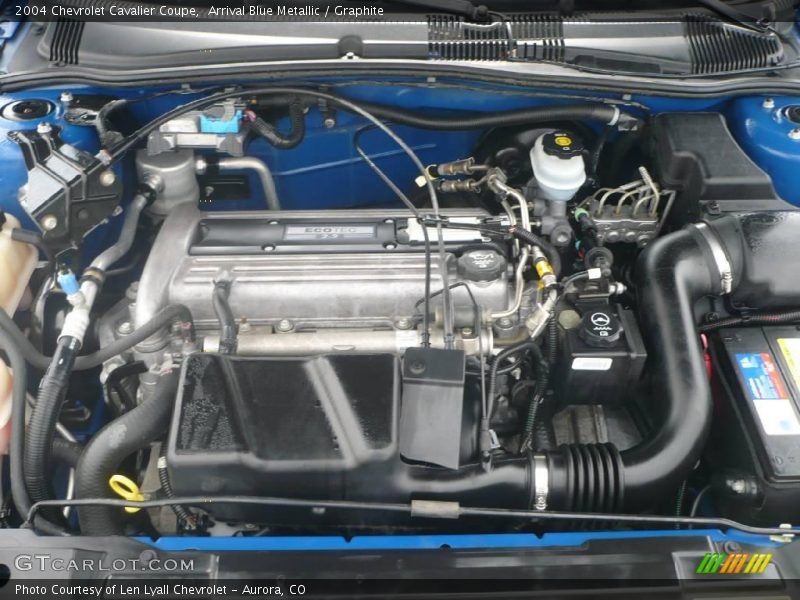 Arrival Blue Metallic / Graphite 2004 Chevrolet Cavalier Coupe