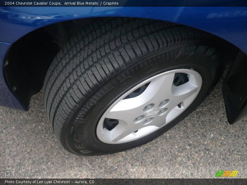 Arrival Blue Metallic / Graphite 2004 Chevrolet Cavalier Coupe