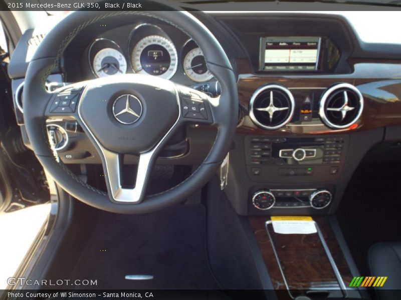 Black / Black 2015 Mercedes-Benz GLK 350