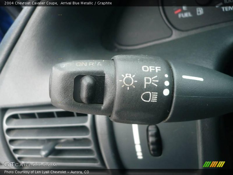 Arrival Blue Metallic / Graphite 2004 Chevrolet Cavalier Coupe