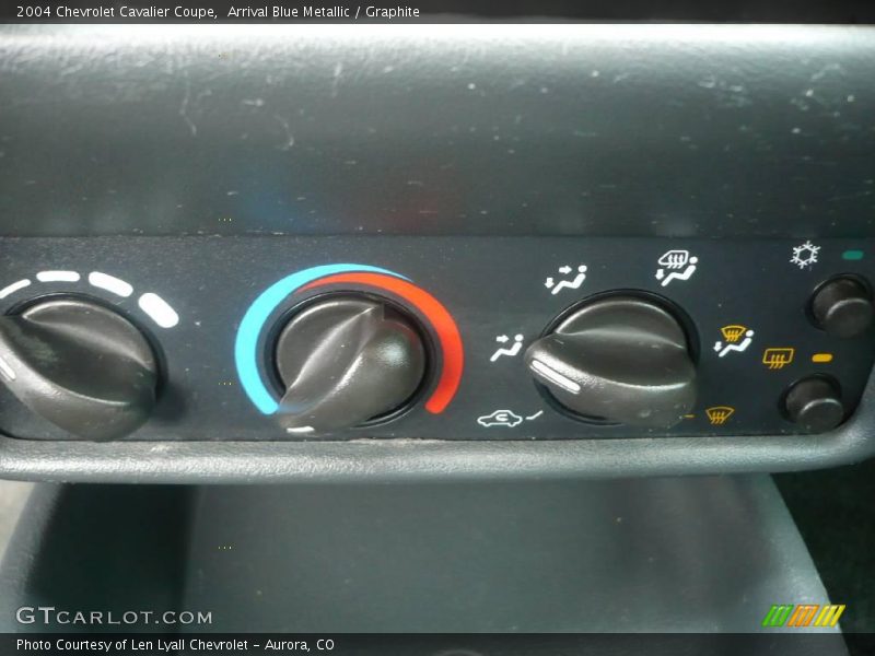 Arrival Blue Metallic / Graphite 2004 Chevrolet Cavalier Coupe
