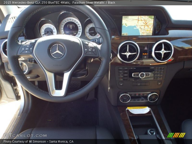 Paladium Silver Metallic / Black 2015 Mercedes-Benz GLK 250 BlueTEC 4Matic