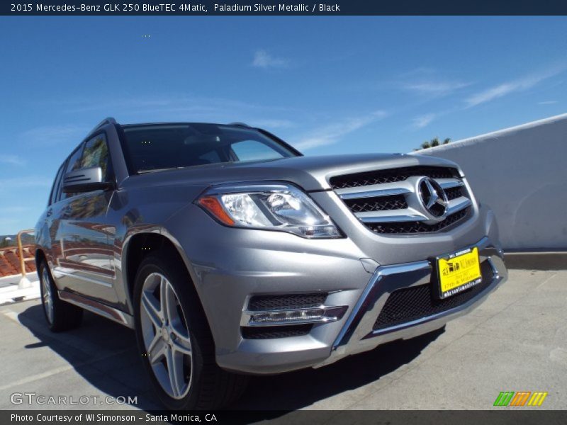 Paladium Silver Metallic / Black 2015 Mercedes-Benz GLK 250 BlueTEC 4Matic