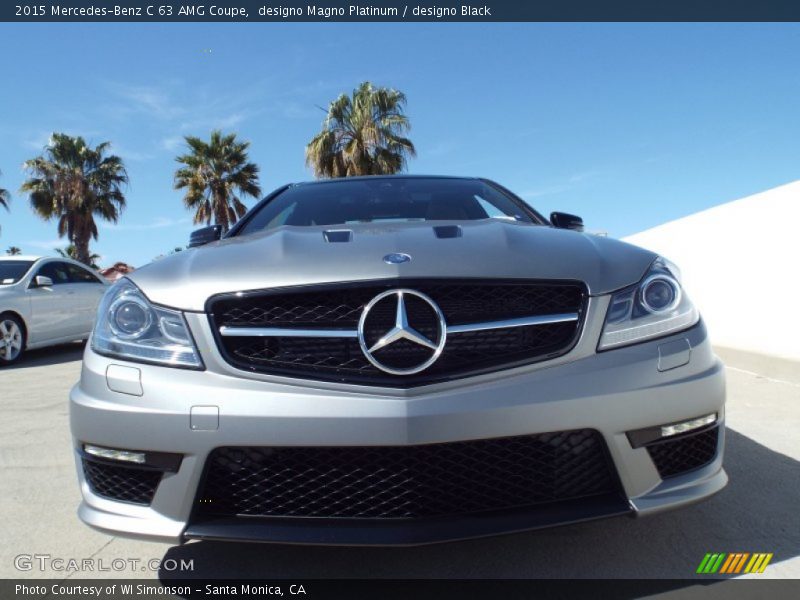 designo Magno Platinum / designo Black 2015 Mercedes-Benz C 63 AMG Coupe
