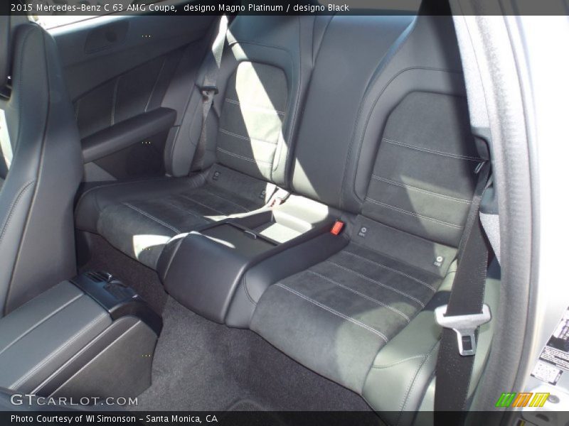 designo Magno Platinum / designo Black 2015 Mercedes-Benz C 63 AMG Coupe