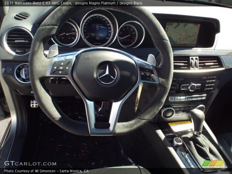 designo Magno Platinum / designo Black 2015 Mercedes-Benz C 63 AMG Coupe