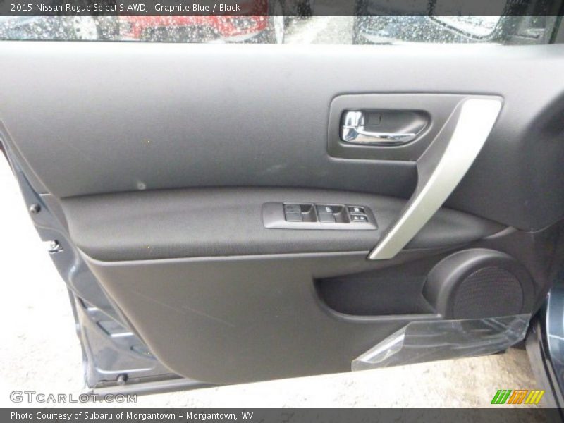 Graphite Blue / Black 2015 Nissan Rogue Select S AWD