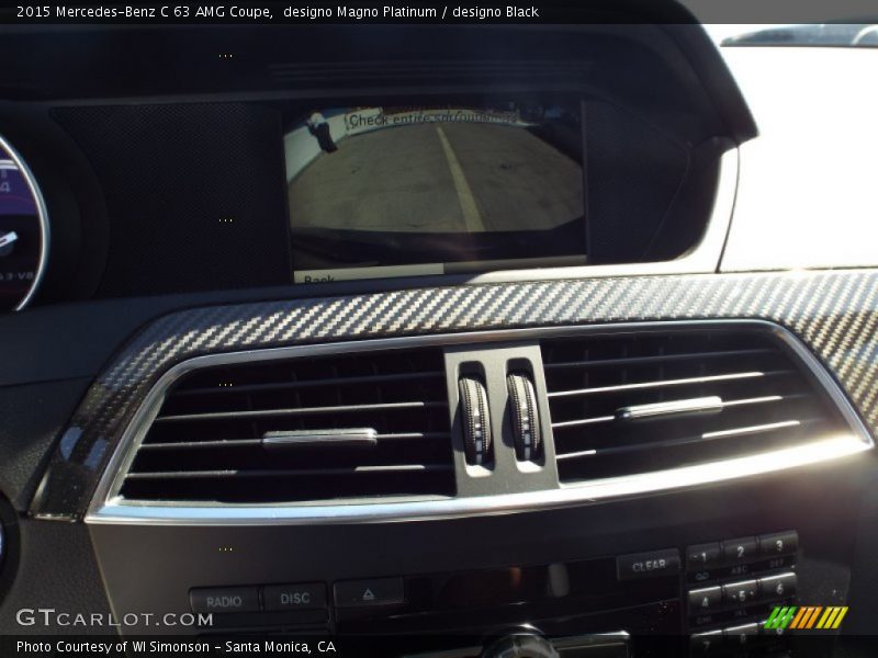 designo Magno Platinum / designo Black 2015 Mercedes-Benz C 63 AMG Coupe