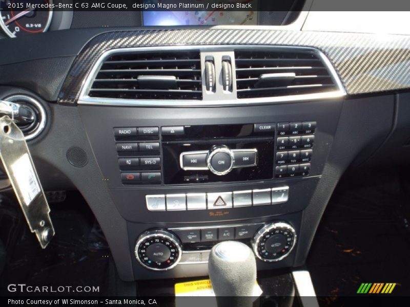 designo Magno Platinum / designo Black 2015 Mercedes-Benz C 63 AMG Coupe