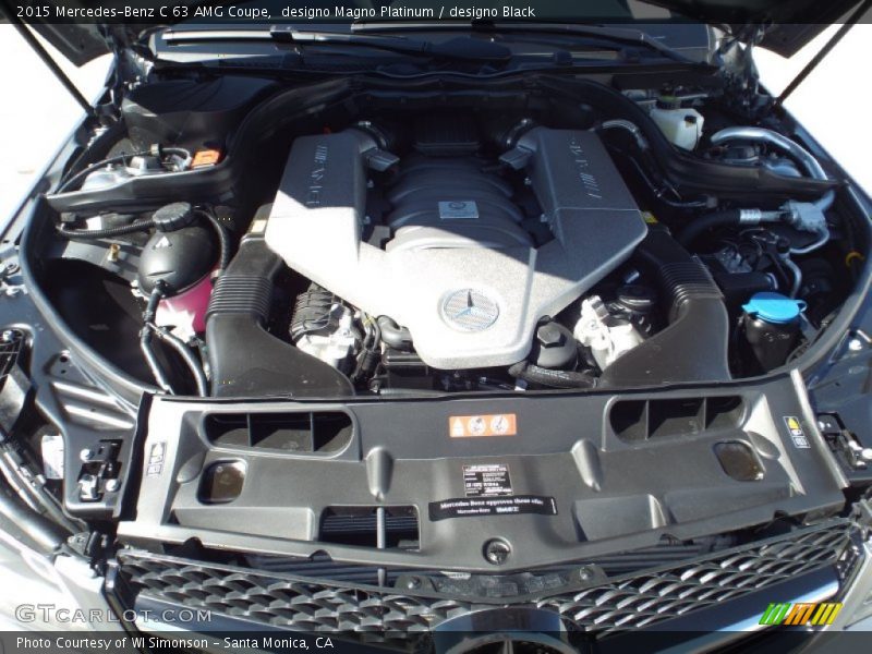 designo Magno Platinum / designo Black 2015 Mercedes-Benz C 63 AMG Coupe