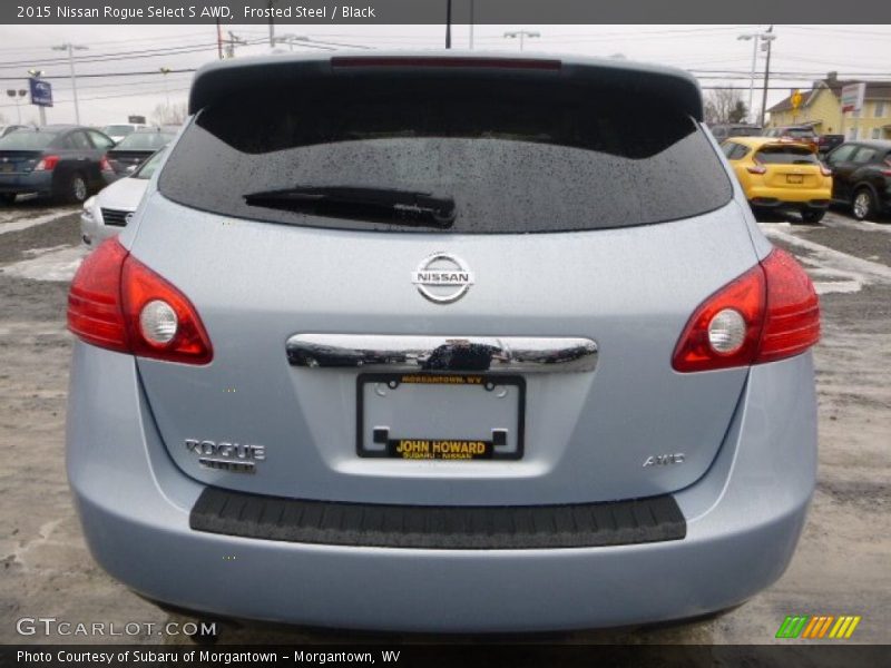 Frosted Steel / Black 2015 Nissan Rogue Select S AWD