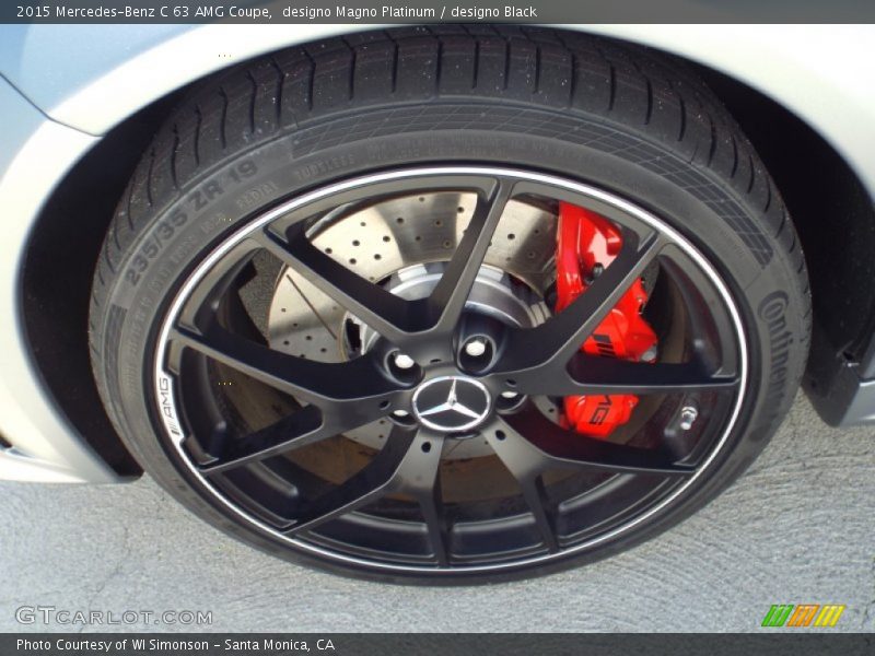designo Magno Platinum / designo Black 2015 Mercedes-Benz C 63 AMG Coupe