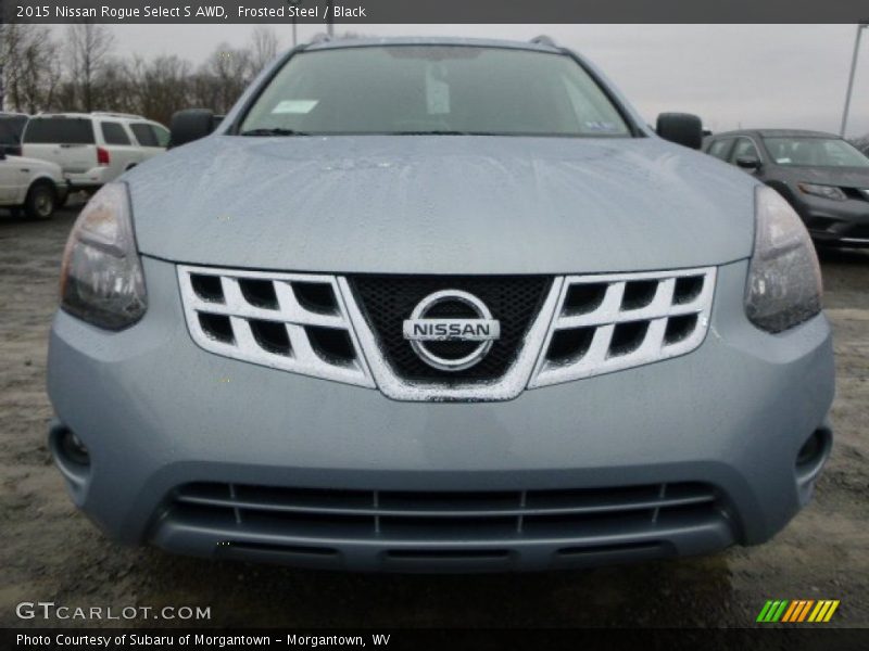 Frosted Steel / Black 2015 Nissan Rogue Select S AWD