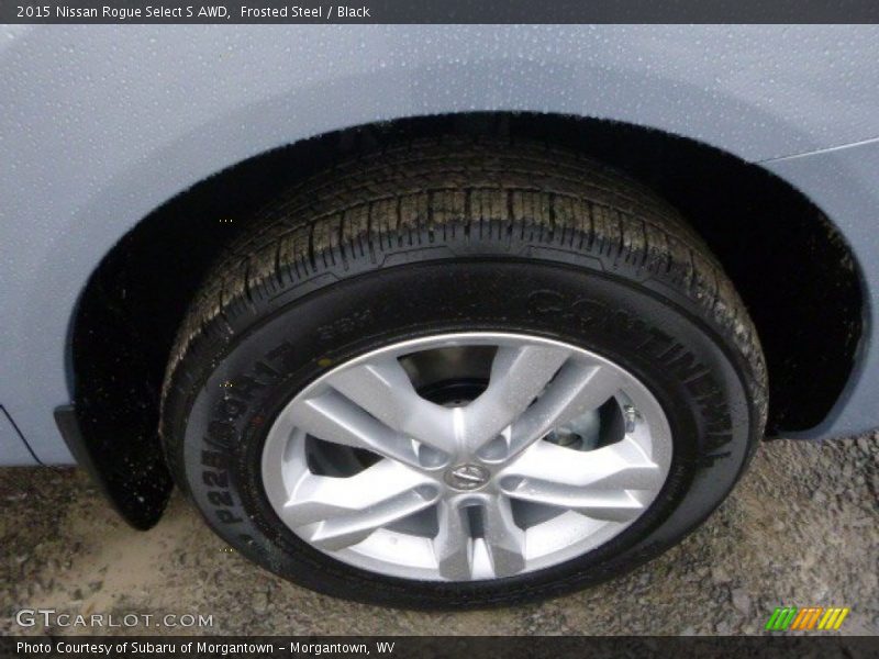 Frosted Steel / Black 2015 Nissan Rogue Select S AWD