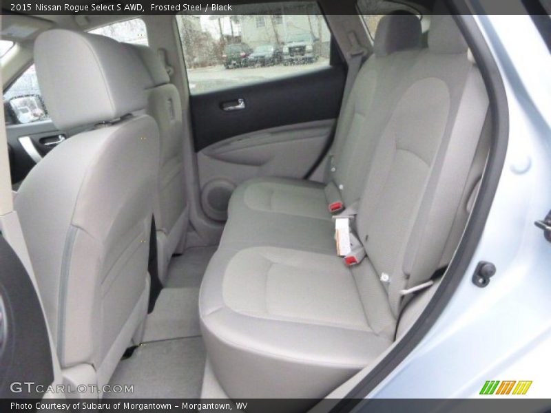 Frosted Steel / Black 2015 Nissan Rogue Select S AWD