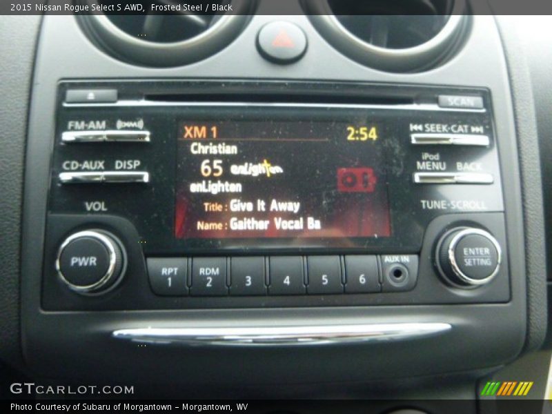 Frosted Steel / Black 2015 Nissan Rogue Select S AWD