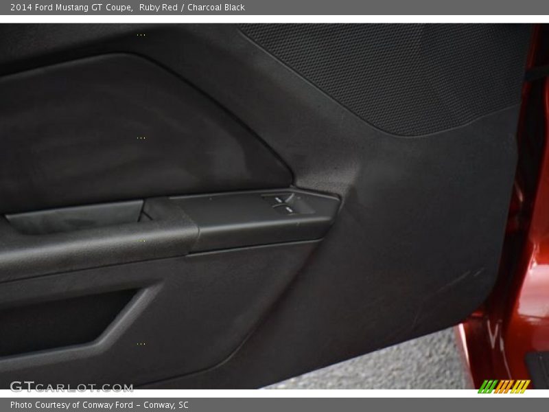Ruby Red / Charcoal Black 2014 Ford Mustang GT Coupe