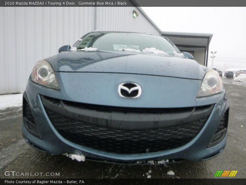 Gunmetal Blue Mica / Black 2010 Mazda MAZDA3 i Touring 4 Door