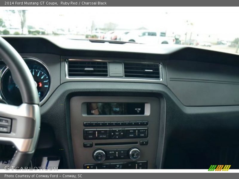 Ruby Red / Charcoal Black 2014 Ford Mustang GT Coupe