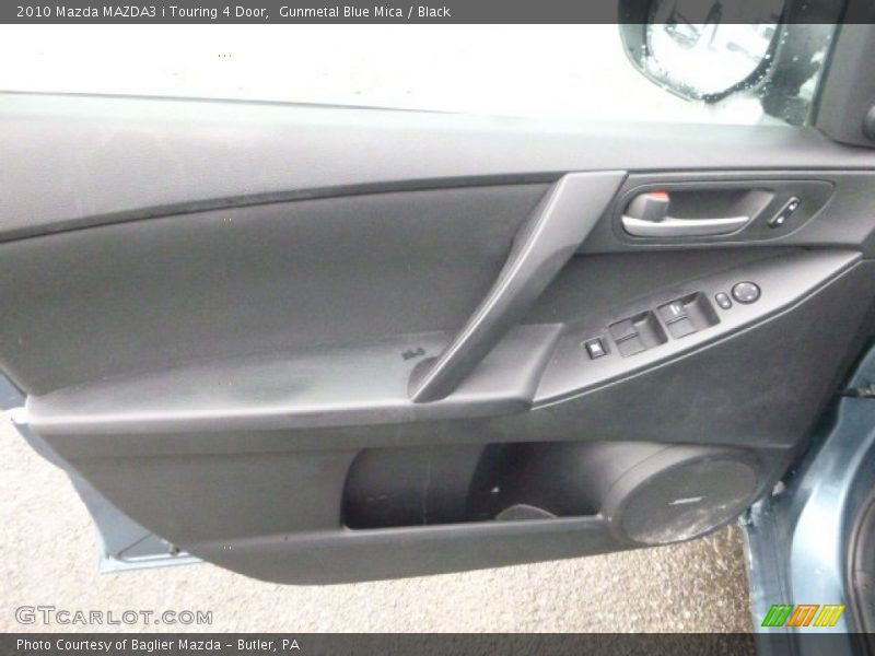 Gunmetal Blue Mica / Black 2010 Mazda MAZDA3 i Touring 4 Door