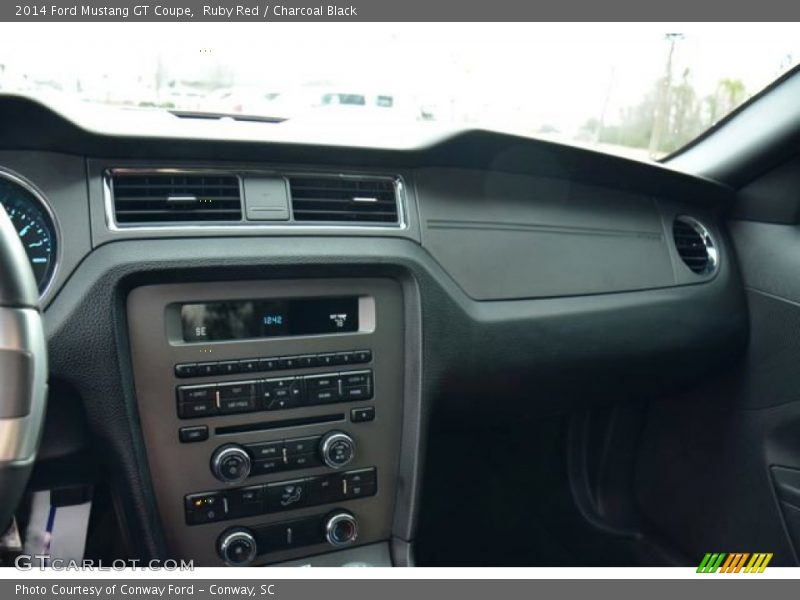 Ruby Red / Charcoal Black 2014 Ford Mustang GT Coupe