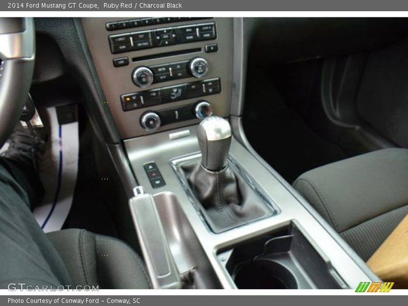 Ruby Red / Charcoal Black 2014 Ford Mustang GT Coupe