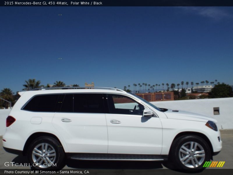 Polar White / Black 2015 Mercedes-Benz GL 450 4Matic