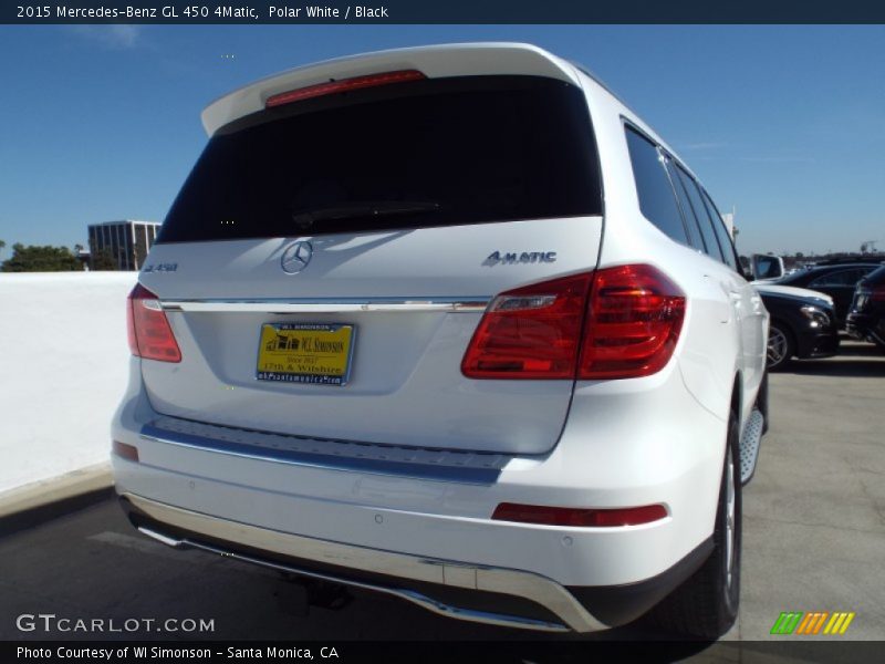 Polar White / Black 2015 Mercedes-Benz GL 450 4Matic