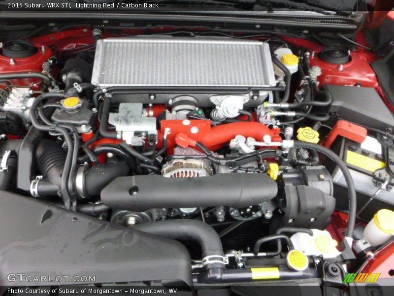  2015 WRX STI Engine - 2.5 Liter Turbocharged DOHC 16-Valve VVT Horizontally Opposed 4 Cylinder
