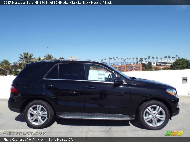 Obsidian Black Metallic / Black 2015 Mercedes-Benz ML 250 BlueTEC 4Matic
