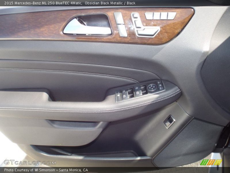 Obsidian Black Metallic / Black 2015 Mercedes-Benz ML 250 BlueTEC 4Matic