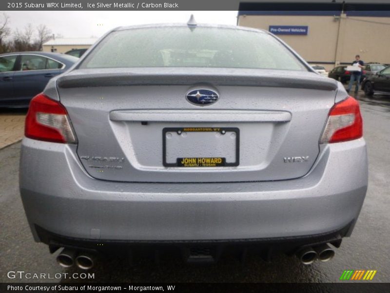 Ice Silver Metallic / Carbon Black 2015 Subaru WRX Limited