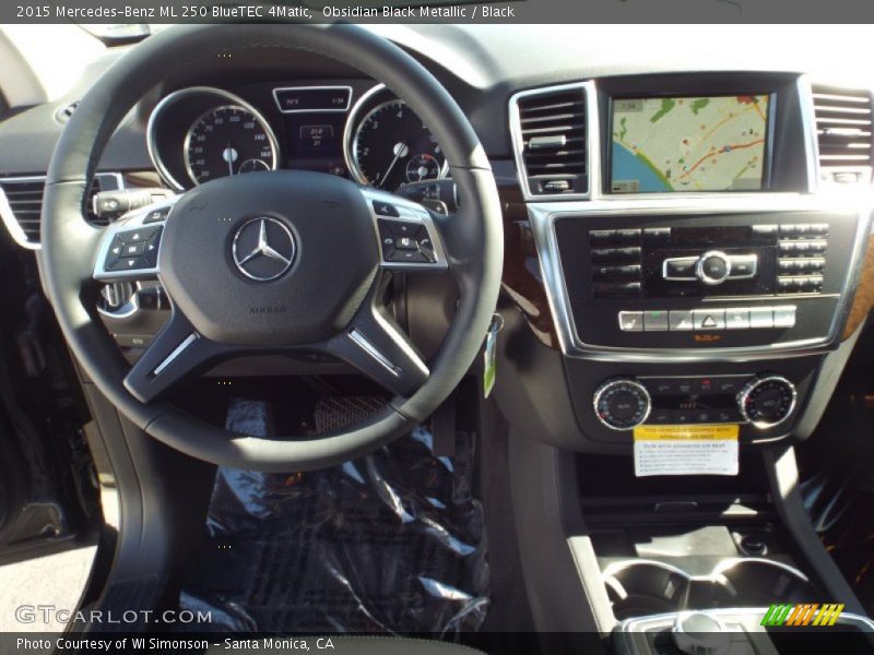 Obsidian Black Metallic / Black 2015 Mercedes-Benz ML 250 BlueTEC 4Matic