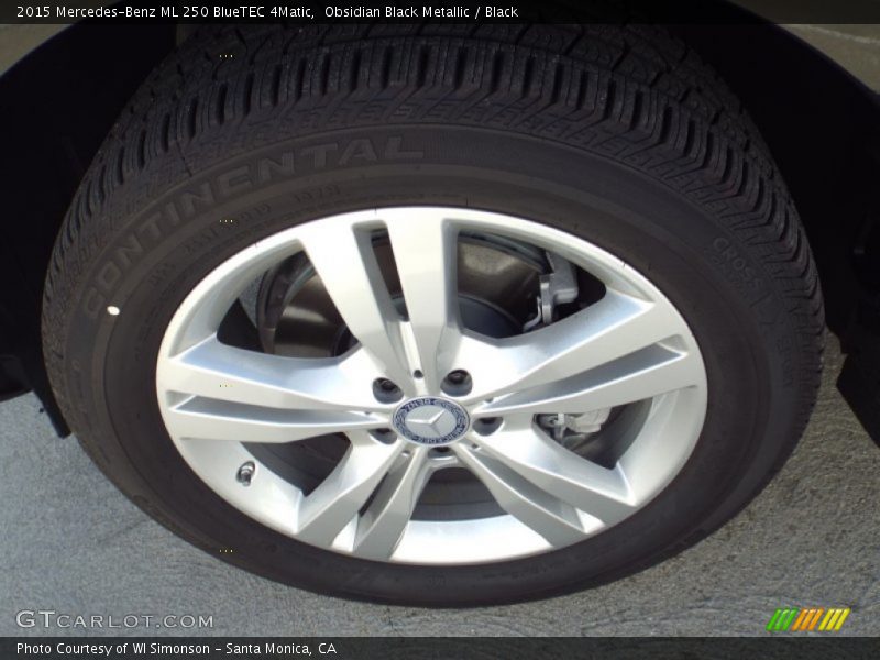 Obsidian Black Metallic / Black 2015 Mercedes-Benz ML 250 BlueTEC 4Matic
