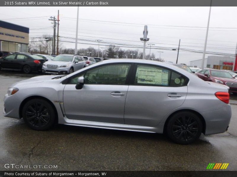 Ice Silver Metallic / Carbon Black 2015 Subaru WRX Limited
