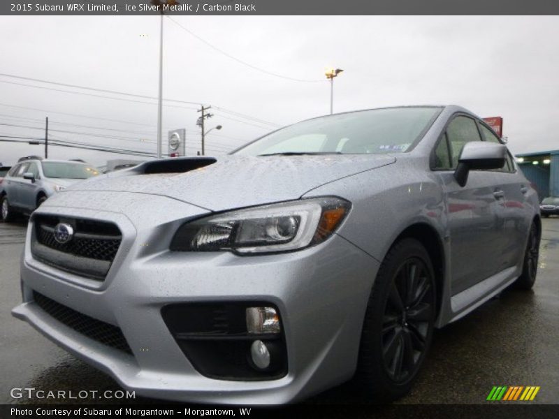 Ice Silver Metallic / Carbon Black 2015 Subaru WRX Limited