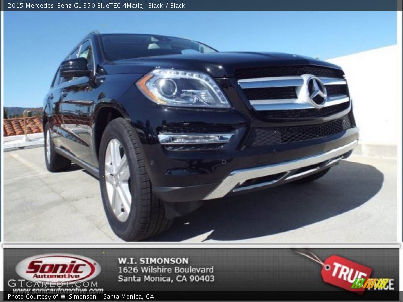 Black / Black 2015 Mercedes-Benz GL 350 BlueTEC 4Matic